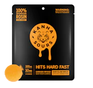 KANHA - NANO SOUR ISLAND BREEZE SATIVA ROSIN 100MG GUMMIES