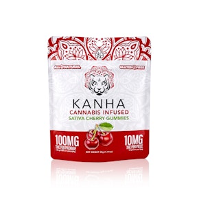 KANHA - Edible - Cherry - Gummies - 100MG 