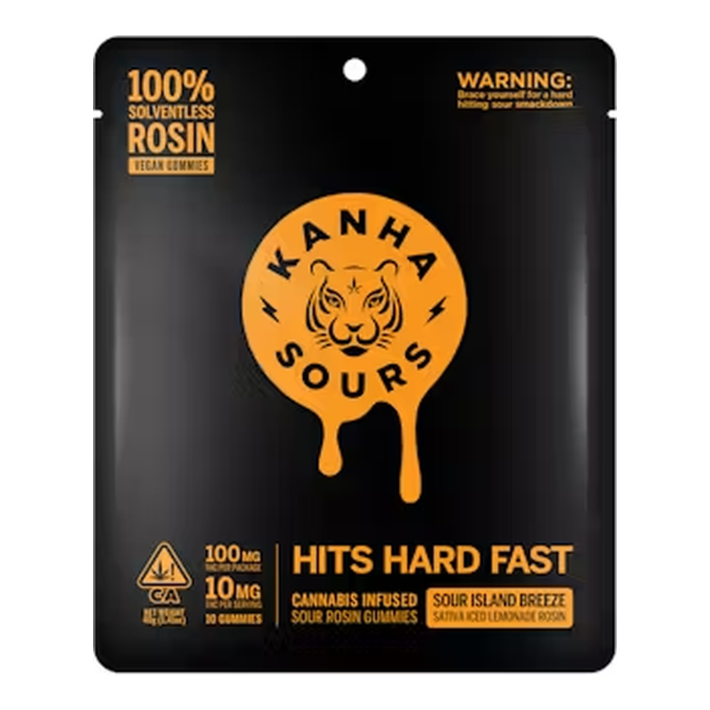 アイスカンナ Kanha | Sour Island Breeze | Vegan Solventless Rosin Nano