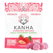 Kanha | Strawberry | Gummies | 100mg