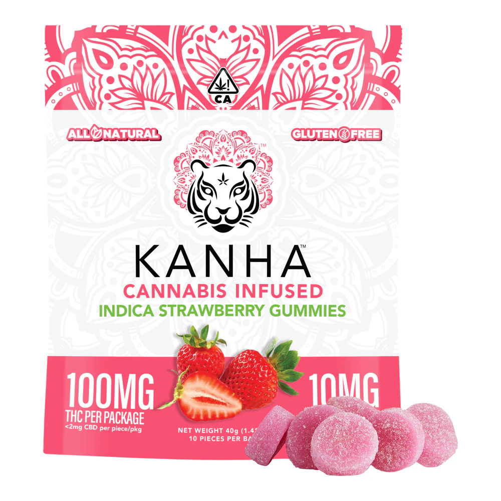 KANHA - Kanha | Strawberry | Gummies | 100mg Main Image