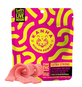 KANHA - KANHA 100mg Strawberry Lemonade Rosin Gummy Belt