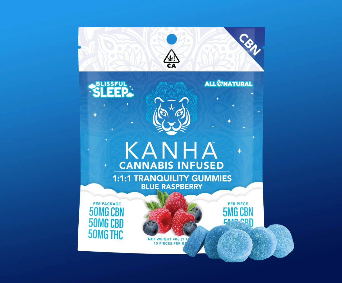 KANHA - KANHA FX Tranquility 1:1:1 CBN 100mg Gummy Main Image