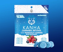 Kanha - Tranquility Sleep - 50mg CBN/50mg CBD/50mg THC Gummies - 10pk