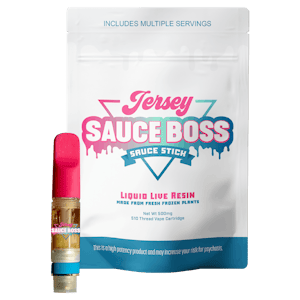Jersey Sauce Boss - Jersey Sauce Stick 0.5g Cart Citron 