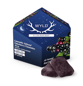 WYLD - Wyld 2:1 THC:CBN Elderberry Gummy 100mg