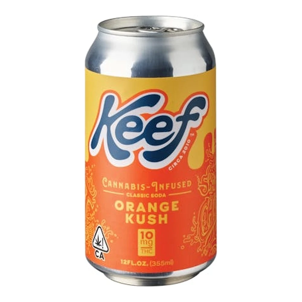 Keef Cola - Keef Cola | Orange Kush | Cannabis Infused Classic Soda | 10mg Main Image