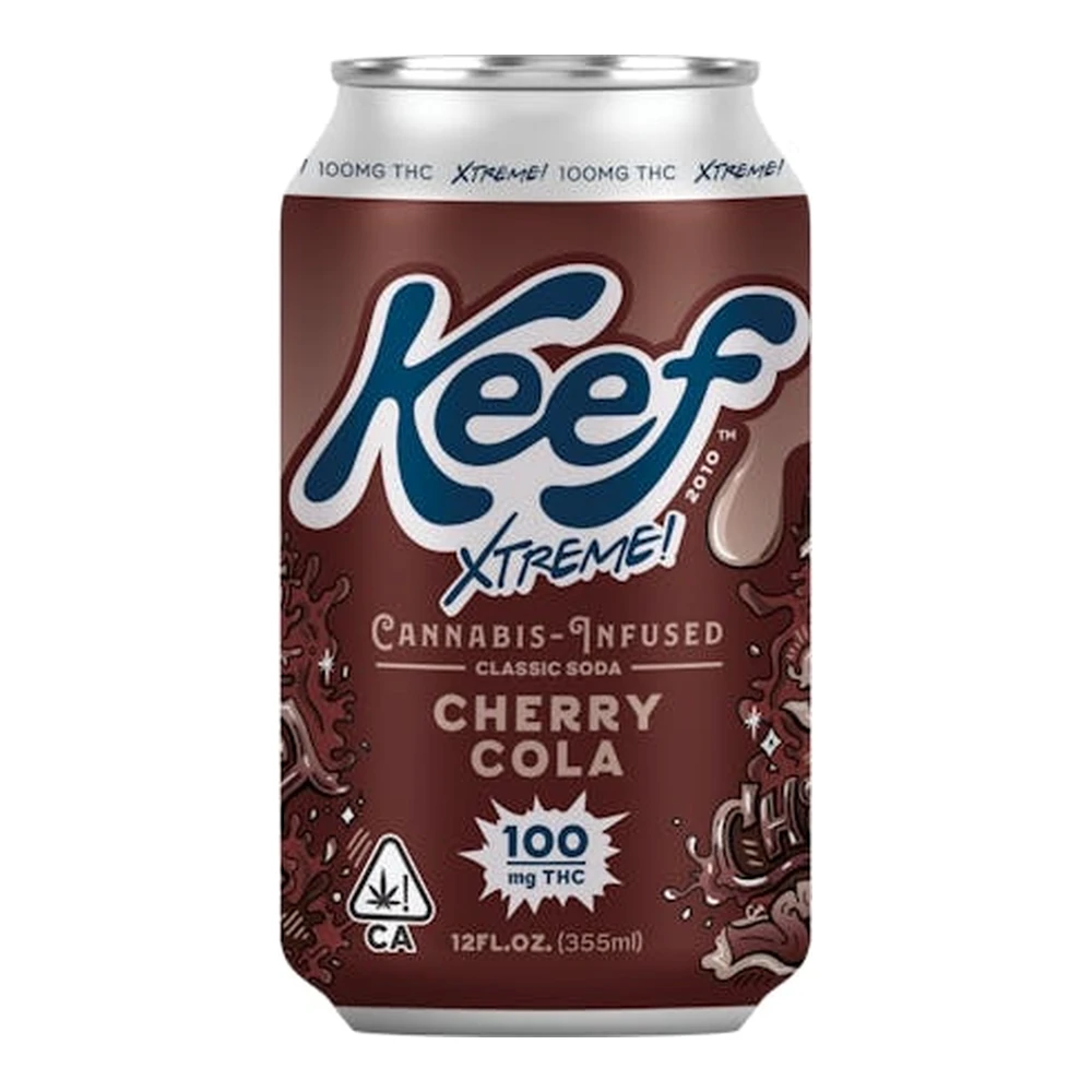 Keef Cola - Keef Cola | Xtreme | Cherry Cola | Cannabis Infused Classic Soda | 100mg Main Image