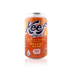 KEEF COLA - Drink - Orange Kush - Xtreme Classic -  Single Can - 12OZ