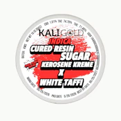 Kali Gold Kerosene Kreme x White Taffi Cured Resin Sugar 1.0g