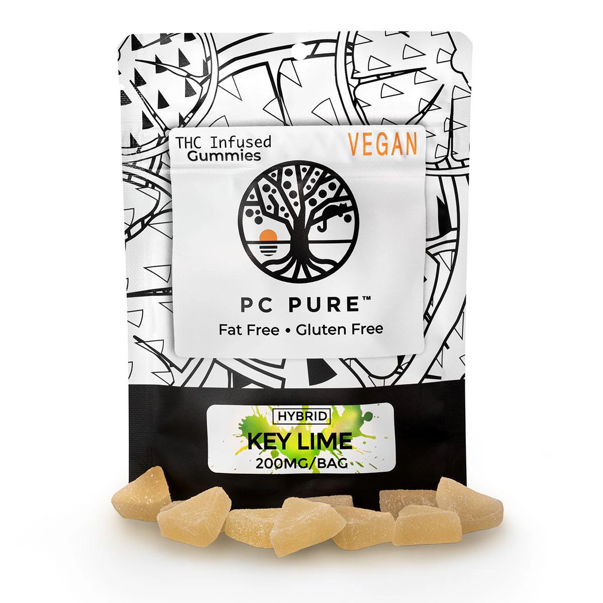 PC PURE -  PC PURE - KEY LIME - 20mg/pc Main Image