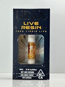 URSA EXTRACTS - URSA 1g Key Lime Custard Live Resin Cartridge