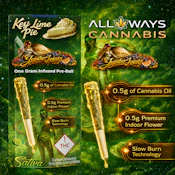 All Ways Aeroponics - Key Lime Pie (S) Jupiter Joints Infused 1g