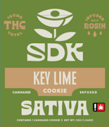Key Lime Cookie | 100mg (THC) (Live Hash Rosin)