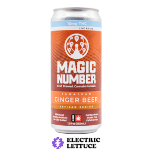 Magic Number - Magic Number Ginger Beer 10mg