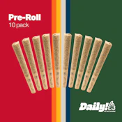 Daily! Kickback 10 x .5g Pre-roll Pack 0112