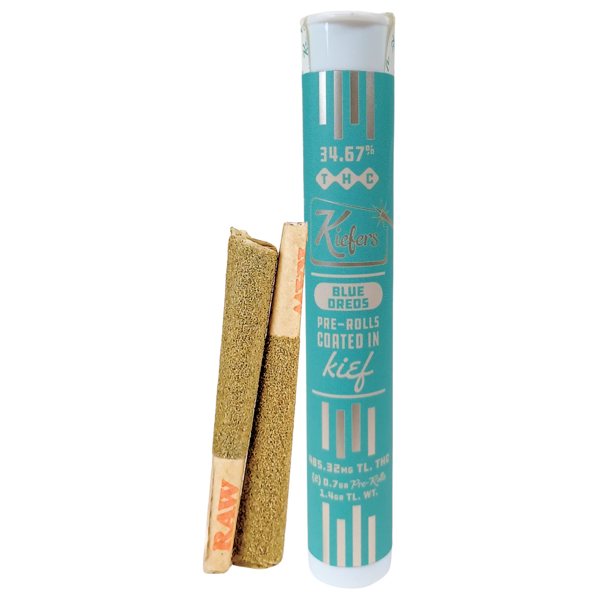 Kiefers - Kiefers - Blue Oreo - Infused Prerolls - 2 x .7g Main Image