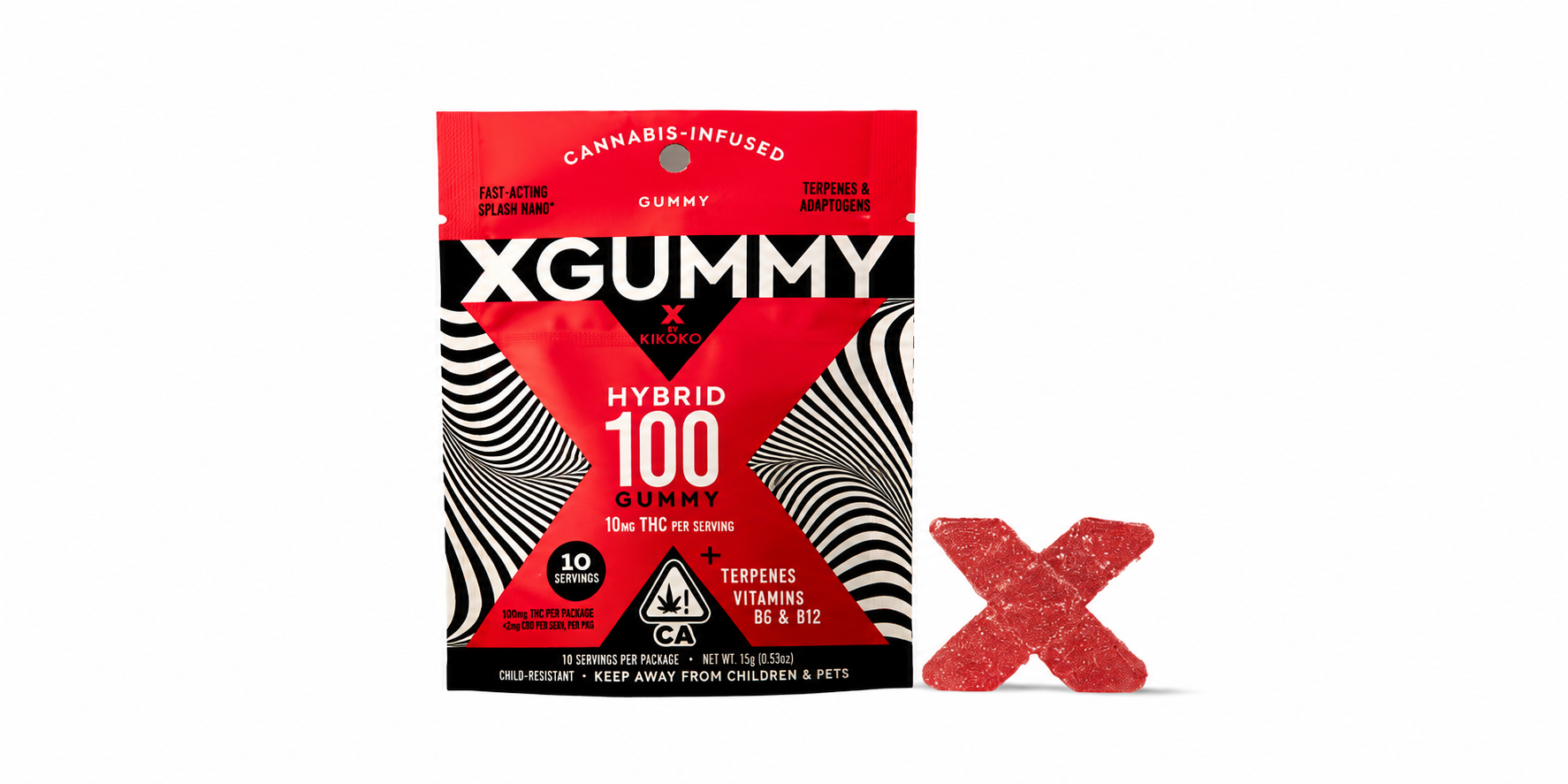 Kikoko | Mango | Hybrid | XGummy | 100mg