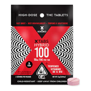 KIKOKO | Hybrid | XTabs 50mg 2pk | 100mg