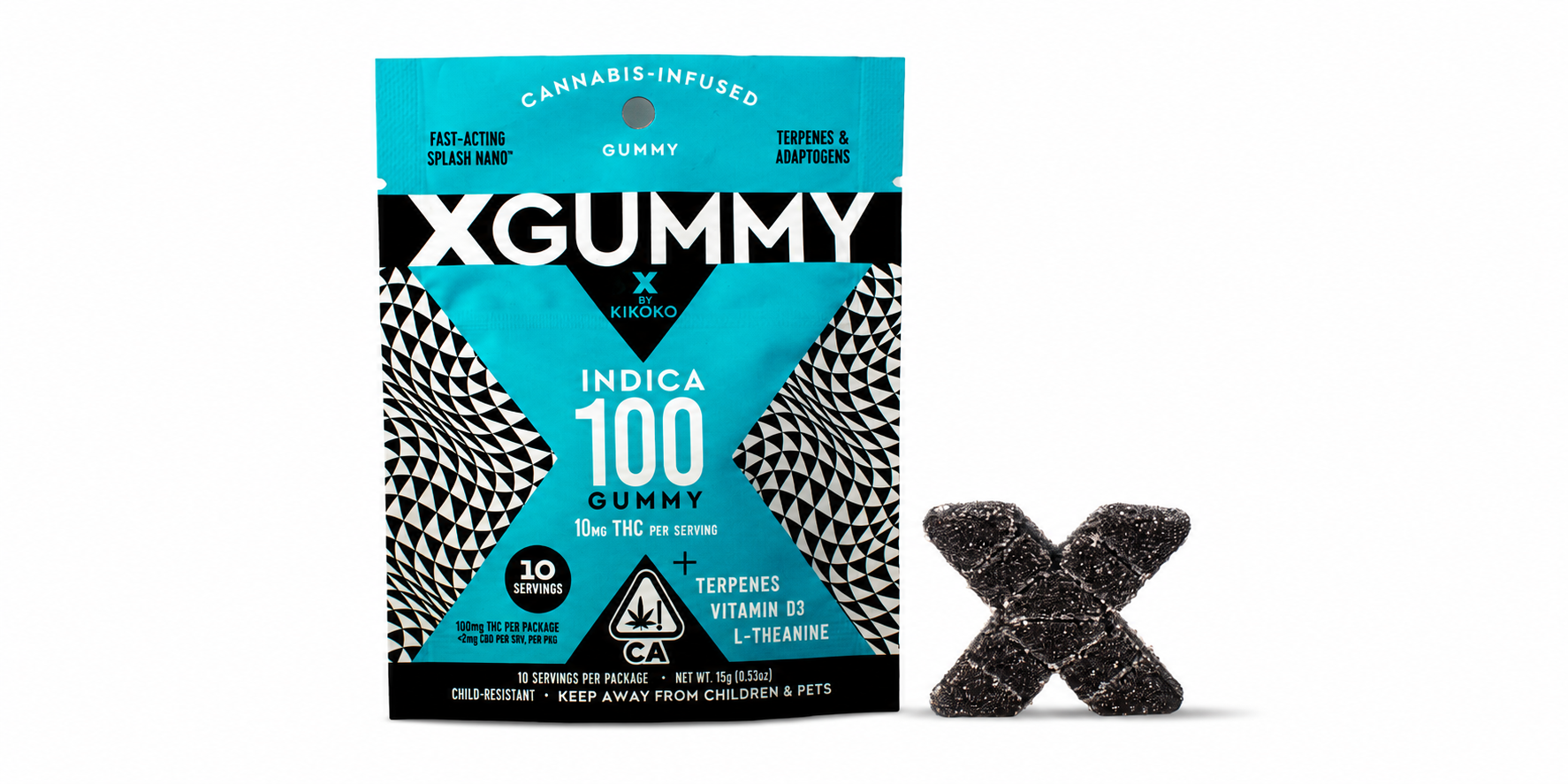 Kikoko | Boysenberry | Indica | XGummy | 100mg