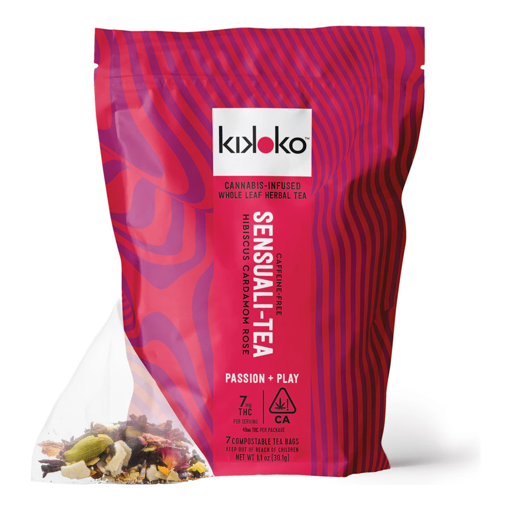 Kikoko - KIKOKO | Sensuali-Tea | Cannabis Tea 7pk | 49mg Main Image