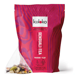 KIKOKO | Sensuali-Tea | Cannabis Tea 7pk | 49mg