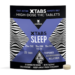 KIKOKO - Kikoko - XTABS - Sleep - 20pk - Tablets - (500mg THC/200mg CBN/200mg CBD)
