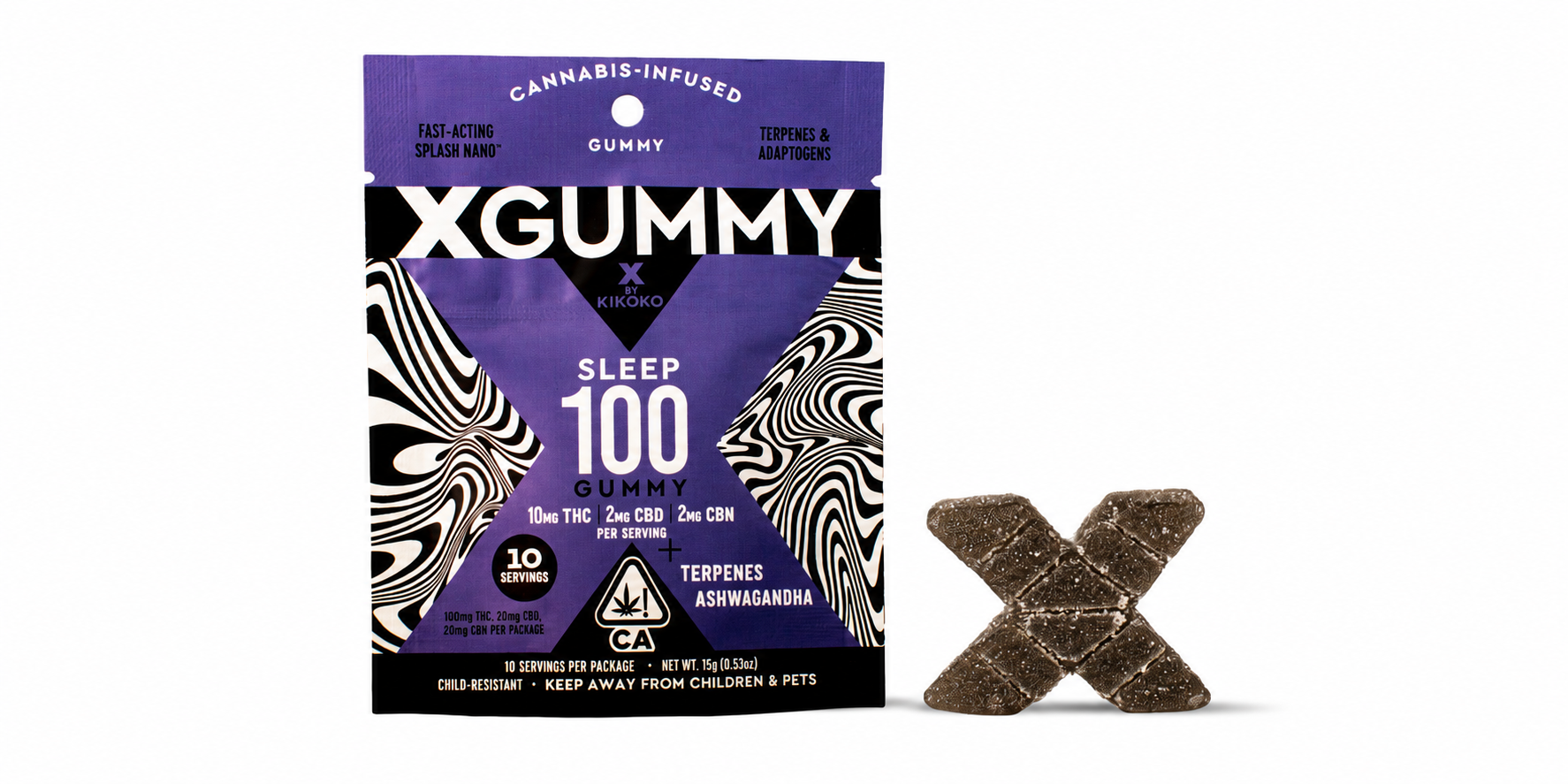 Kikoko | Snoozeberry | Sleep | XGummy | 100mg