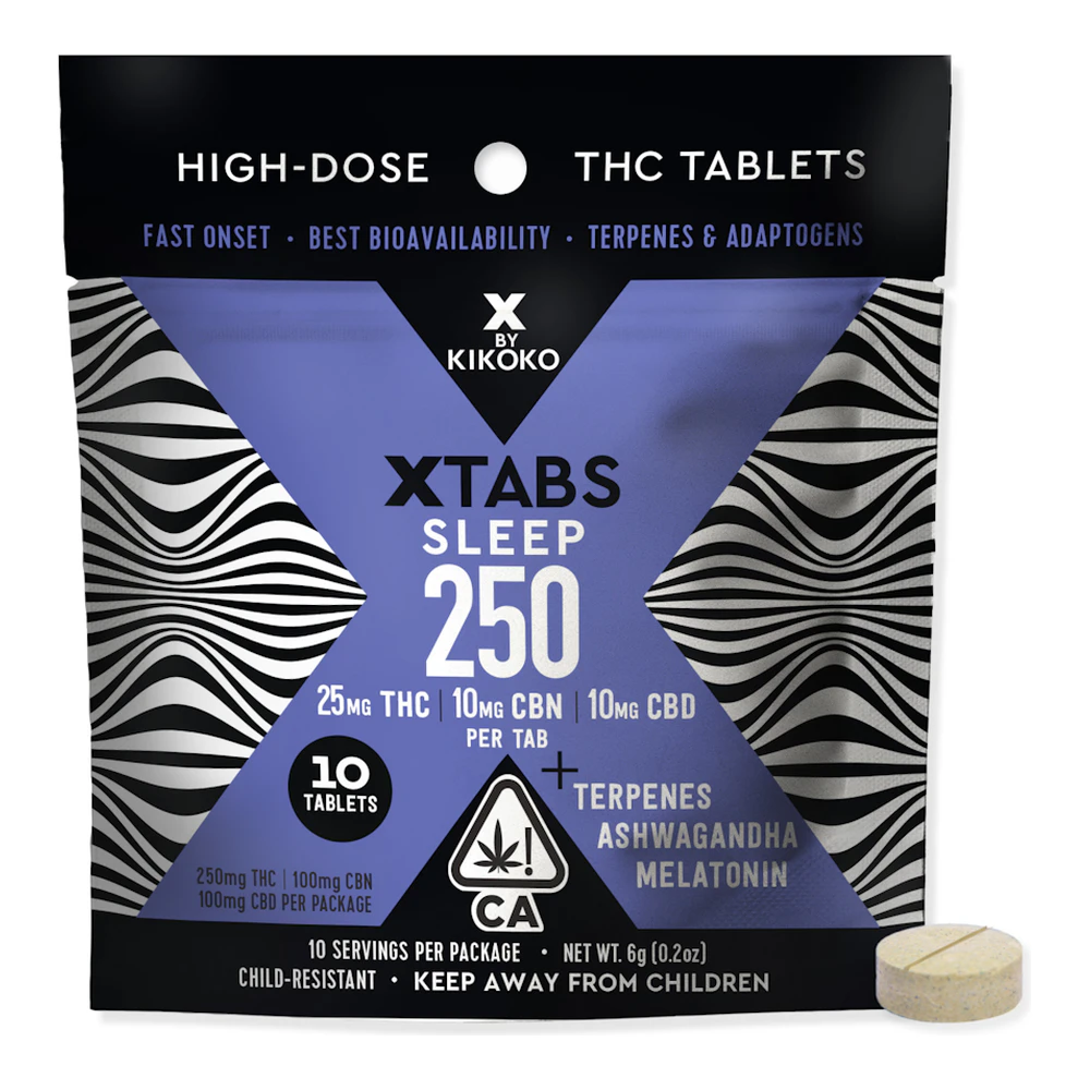 Kikoko - KIKOKO | Sleep | XTabs 25mg 10pk | 250mg Main Image