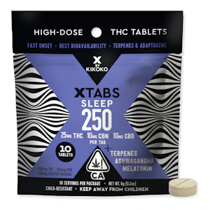 KIKOKO | Sleep | XTabs 25mg 10pk | 250mg