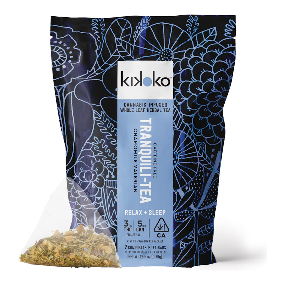 Kikoko - KIKOKO | Tranquili-Tea | Cannabis Tea 7pk | 21mg Main Image
