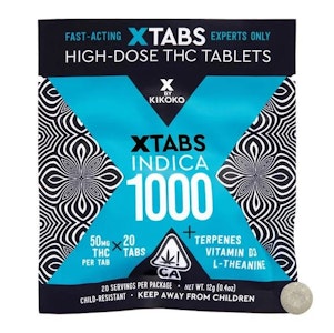 KIKOKO - Kikoko - XTABS - Indica - 20pk - Tablets - (1000 mg)