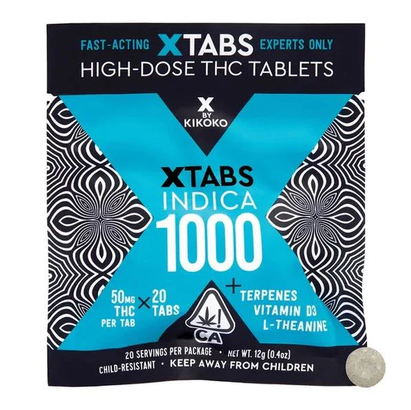 Kikoko - Kikoko - XTABS - Indica - 20pk - Tablets - (1000 mg) Main Image