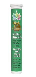 HIGH FALLS CANNA - Killer Queen Pre-Pack | Chillum | 0.33g
