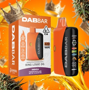DABWOODS - Dabwoods - King Louie OG - 1g All-In-One DabBar Vape