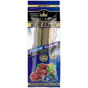 LUV BUDS - King Palm - Blue Grape Mini Rolls Leaf Tubes 2pk