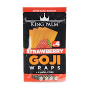 King Palm | Goji Wraps | 4pk - Strawberry