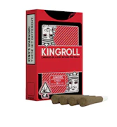 King Roll JR | Trainwreck x Pineapple | Oil & Kief Infused Pre-Roll 4pk | 3g
