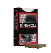 King Roll JR | Cannalope AK x Cannalope Kush | Oil & Kief Infused Pre-Roll 4pk | 3g