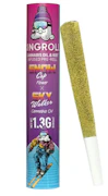 King Roll | Snow Cap x Sky Walker | Oil & Kief Infused Pre-Roll | 1.3g