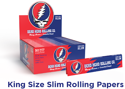 BLAZY SUSAN - Dead Head - Rolling Papers King Size Slim Booklet