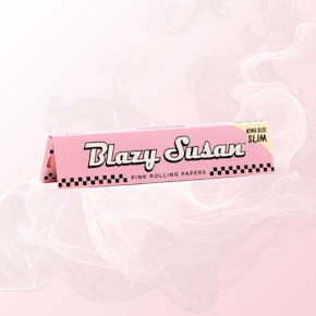 Blazy Susan Pink King Size Slim Rolling Papers