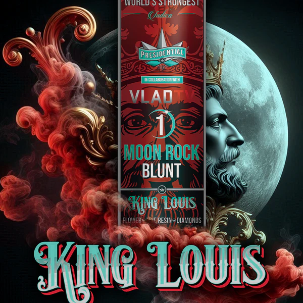 Presidential THC - Presidential | Moon Rock Blunt | King Louis (1.5g) Main Image