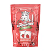 King Chews - 100mg Gummies (Strawberry Fields-Indica)