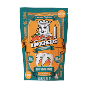 King Chews - [King Chews] THC Gummies - 100mg - Maui Wowie Mango (S)