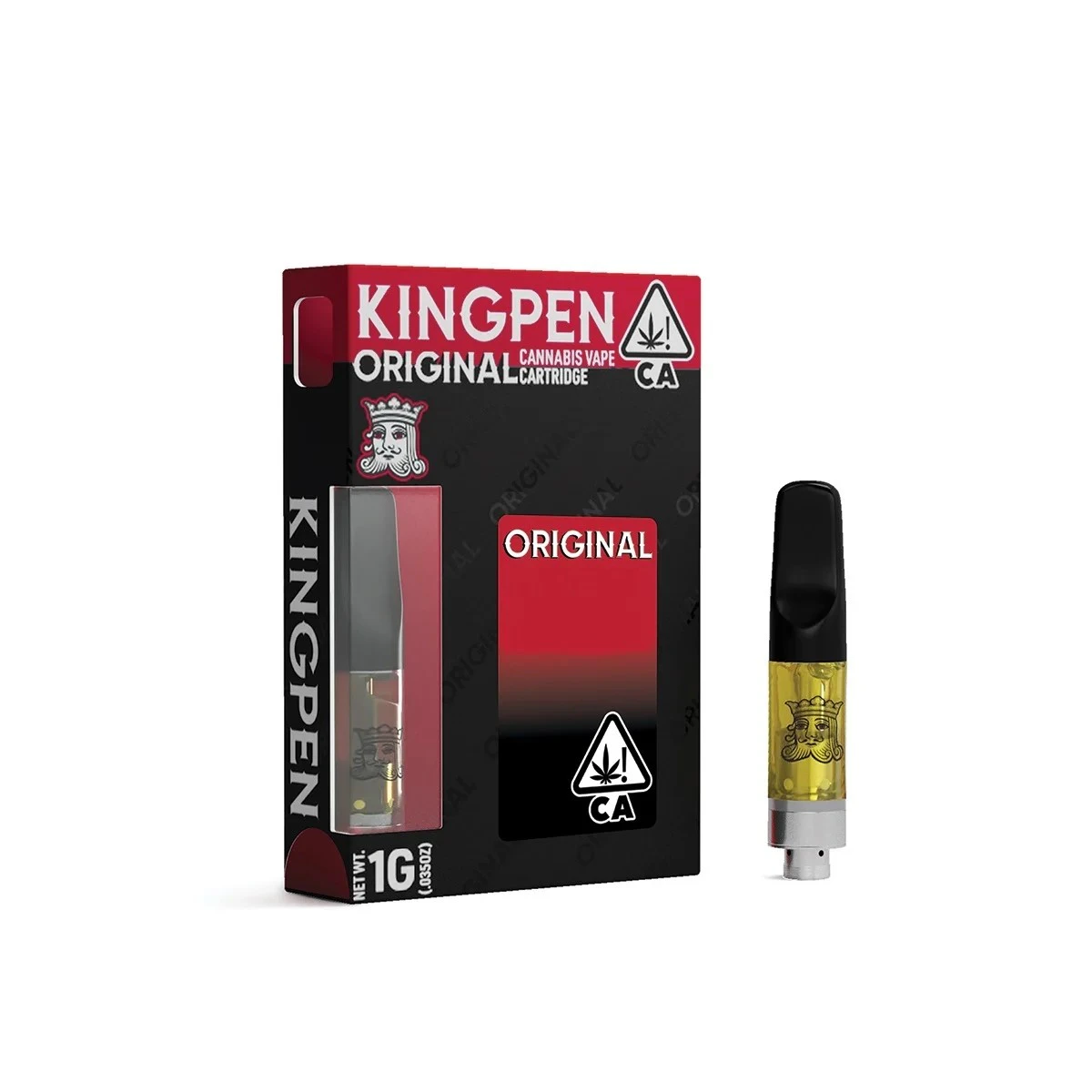 King Pen - King Pen - 1g Cartridge (Blackberry Kush-Indica) Main Image
