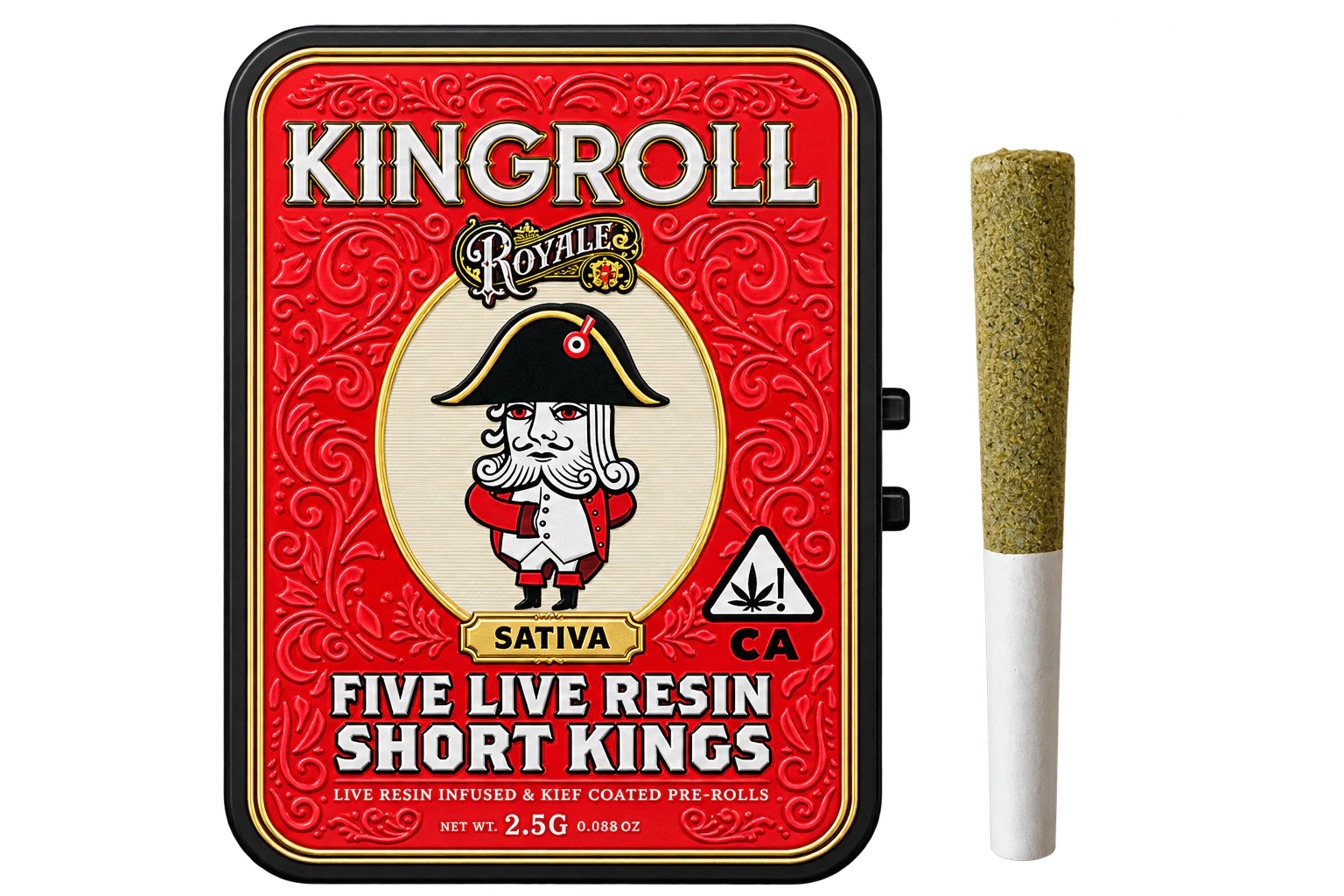 KINGPEN - Kingpen | Sour D | Live Resin Short Kings | 5pk Main Image