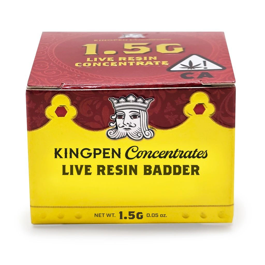 King  Pen - Kingpen - 1.5 g LR Badder (NF1-Indica) Main Image