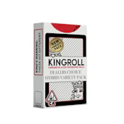 King Roll Jr - 0.75 Infused Pre Roll 4 Pack (Hybrid Mix #7-Hybrid)