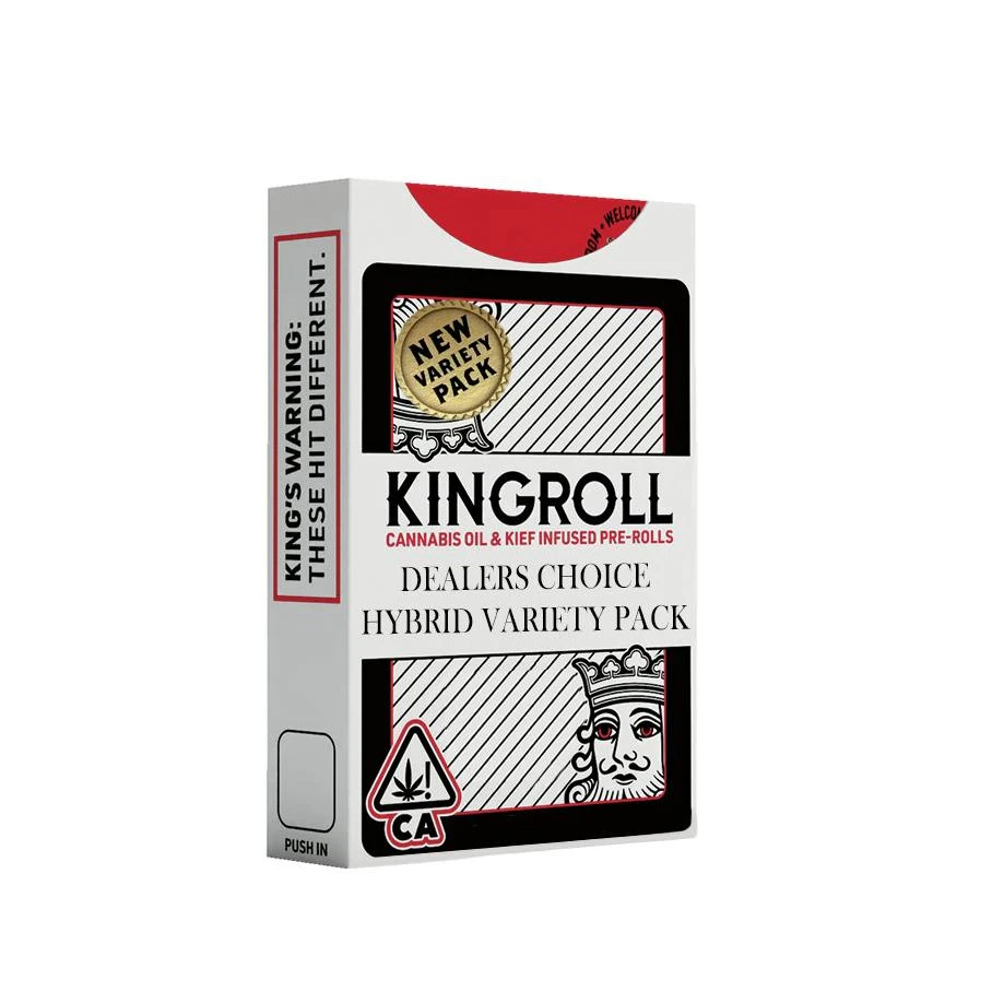 Kingroll - King Roll - 0.75g Infused PreRoll 4 Pack (GG4 x Zookies-Hybrid) Main Image